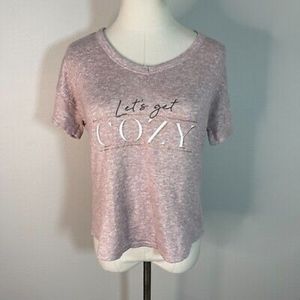 Danskin Let's Get Cozy Pajama Shirt